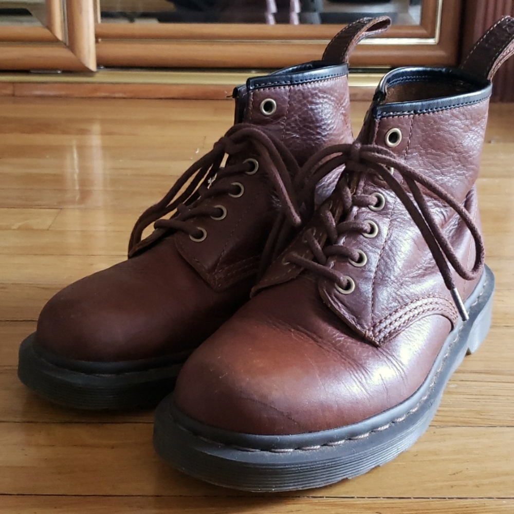 Leather Doc Marten boots